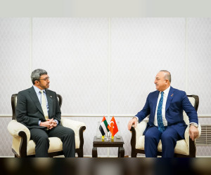 阿卜杜拉-本-扎耶德与各国外交部长会晤