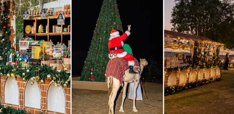 今年12月，迪拜沙漠将迎来一个巨大的圣诞市场